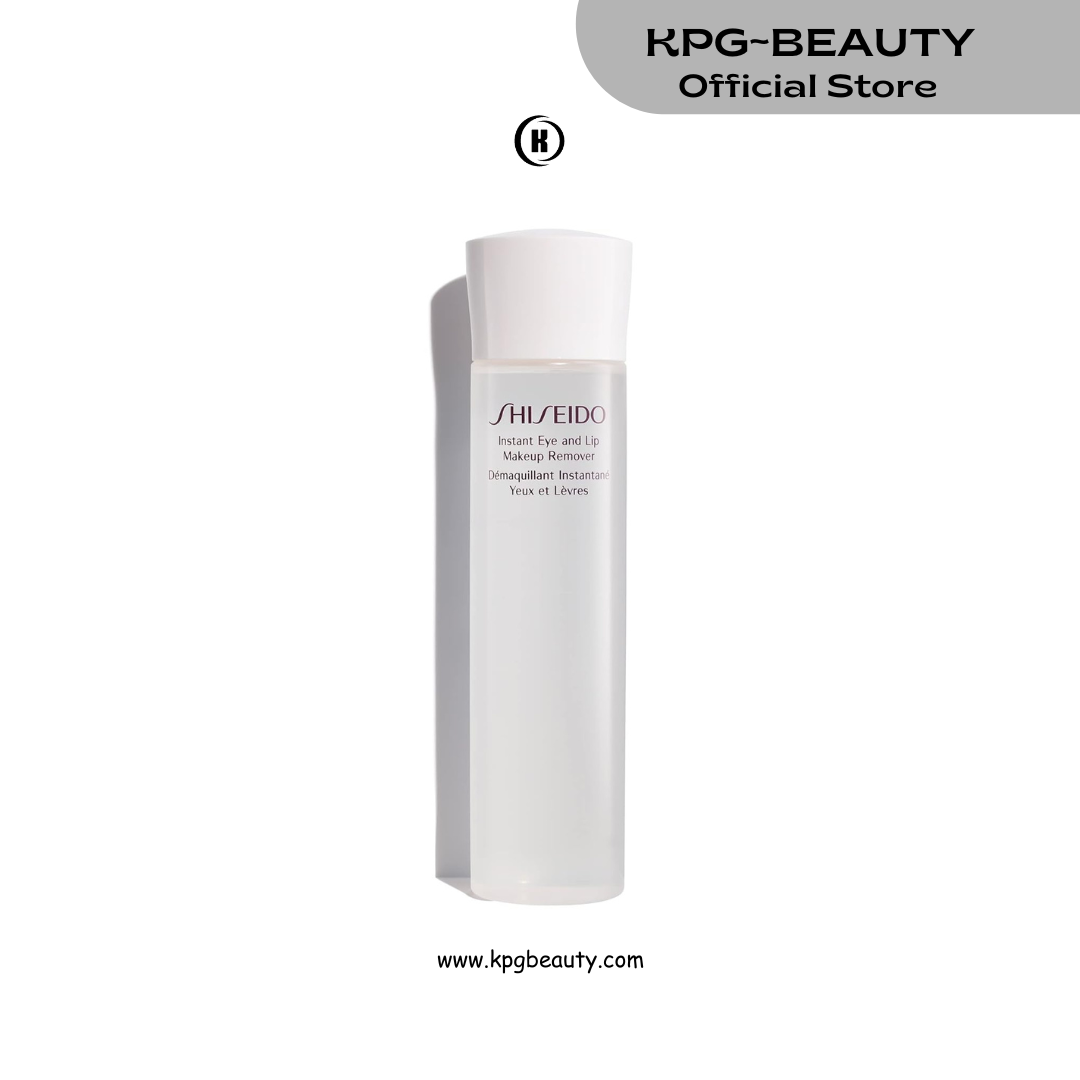 Shiseido Instant Eye & Lip Makeup Remover - 125 mL - Gentle, Dual-Phase Formula - Dissolves Waterproof & Long-Wearing Makeup Shiseido