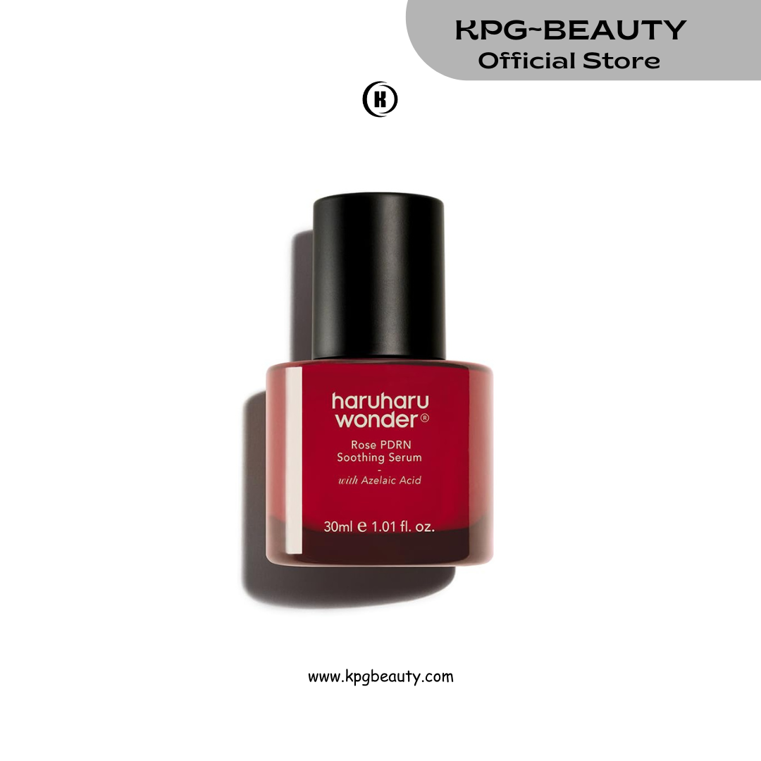 haruharu wonder Rose PDRN Soothing Serum with Azelaic Acid, Redness Relief, Barrier Repair, Bulgarian Rose, Lightweight Formula for Sensitive Skin, Fragrance Free, Korean Skincare, Vegan, 30ML HARUHARU WONDER