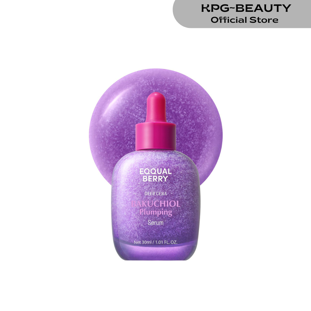 EQQUALBERRY Bakuchiol Plumping Face Serum 30ml KPG BEAUTY KPGBEAUTY