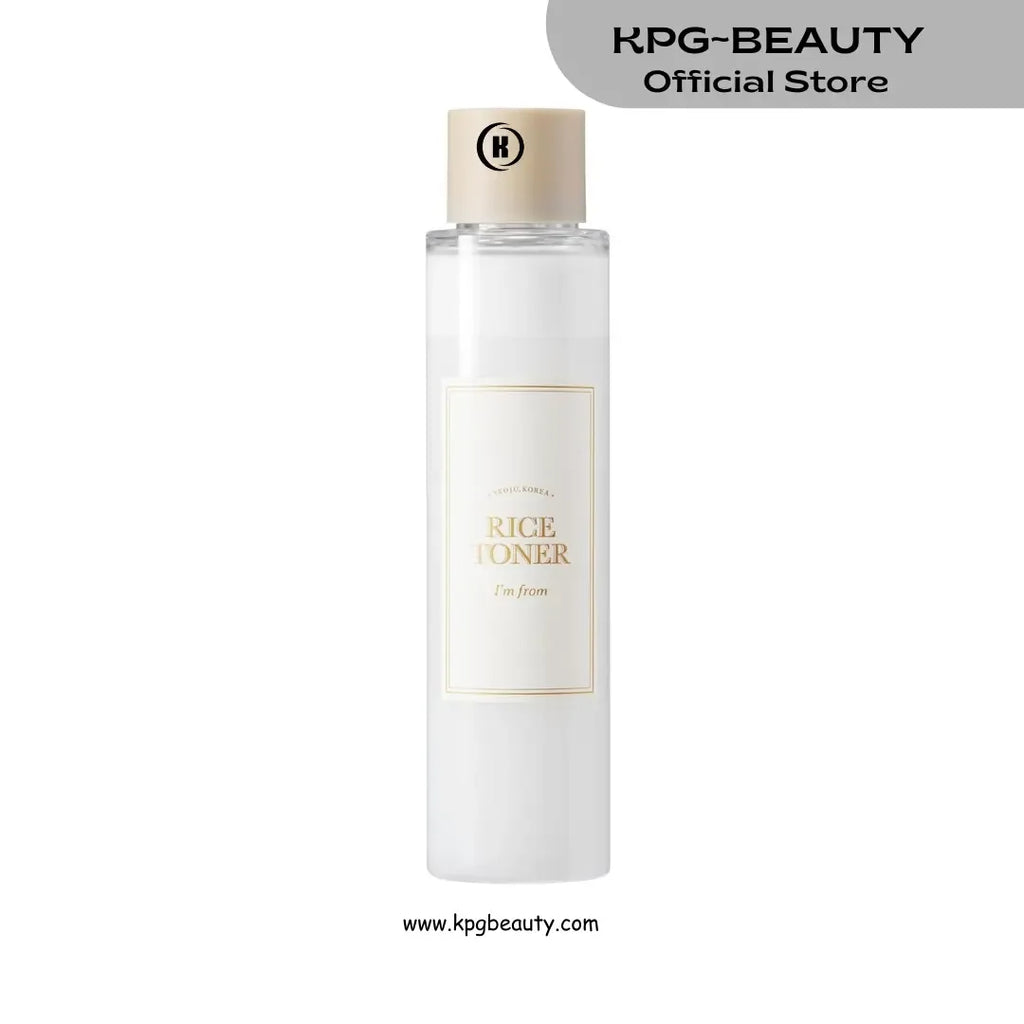 I'm from Rice Toner, Milky Toner for Glowing Skin, Korean Rice, Glow Essence with Niacinamide 150 ML KPG BEAUTY - KPGBEAUTY