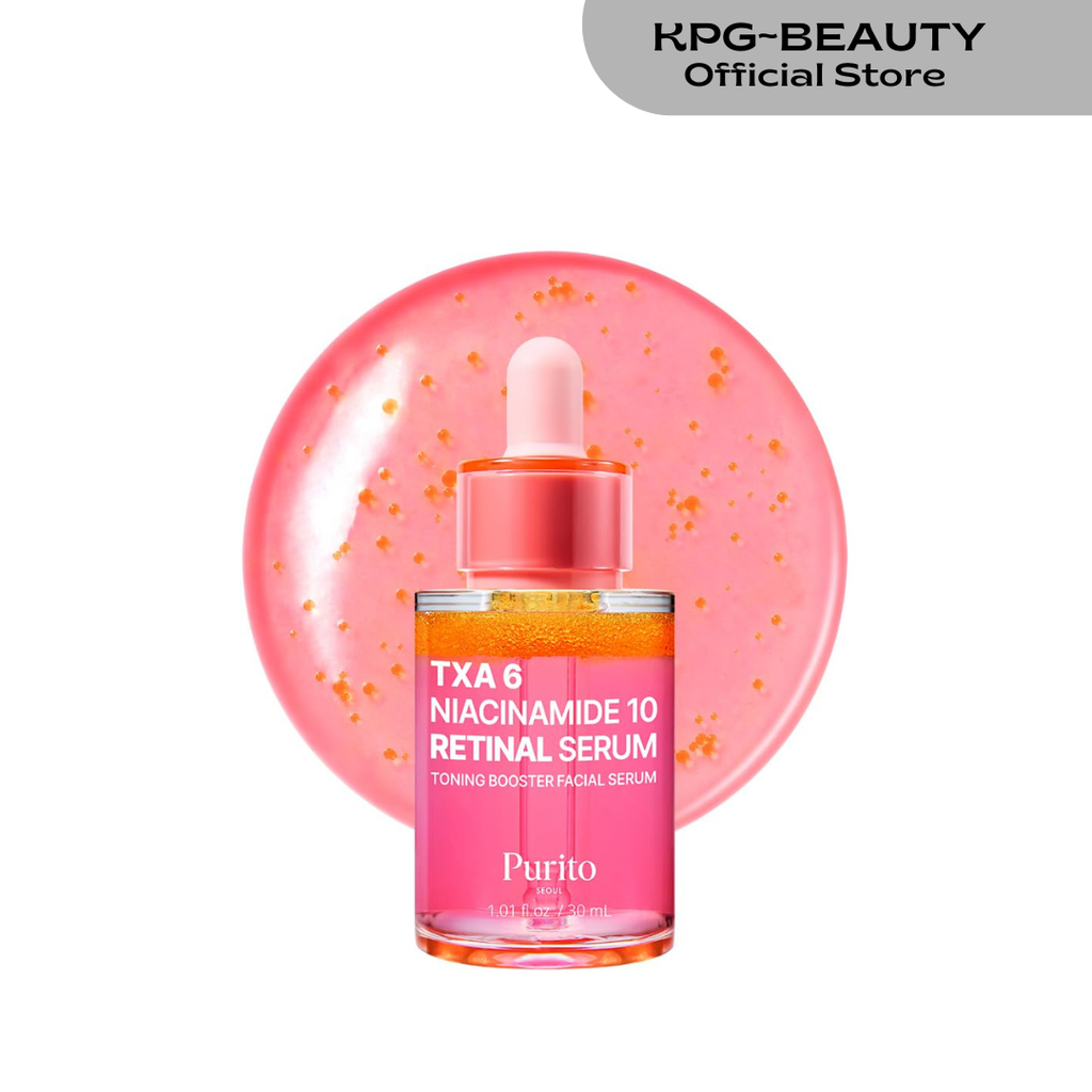 PURITO TXA 6% + Niacinamide 10% Facial Serum | for Dark Spots, Hyperpigmentation, Uneven Skin Tone | High-Concentration Tranexamic Acid | Korean Skincare, 30mL Purito Seoul