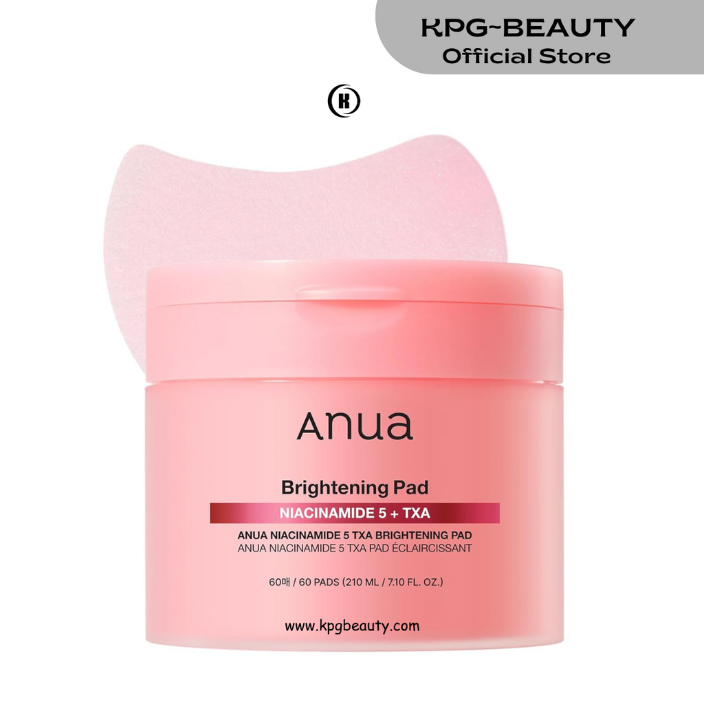 Anua Niacinamide 5 TXA Toner Pads – Hydrating Facial Pad for Even-Looking Skin Tone & Daily Radiance Care, Glow up Under-Eye with Tranexamic Acid, Korean Skin Care (210ml, 60 Pads) KPG BEAUTY