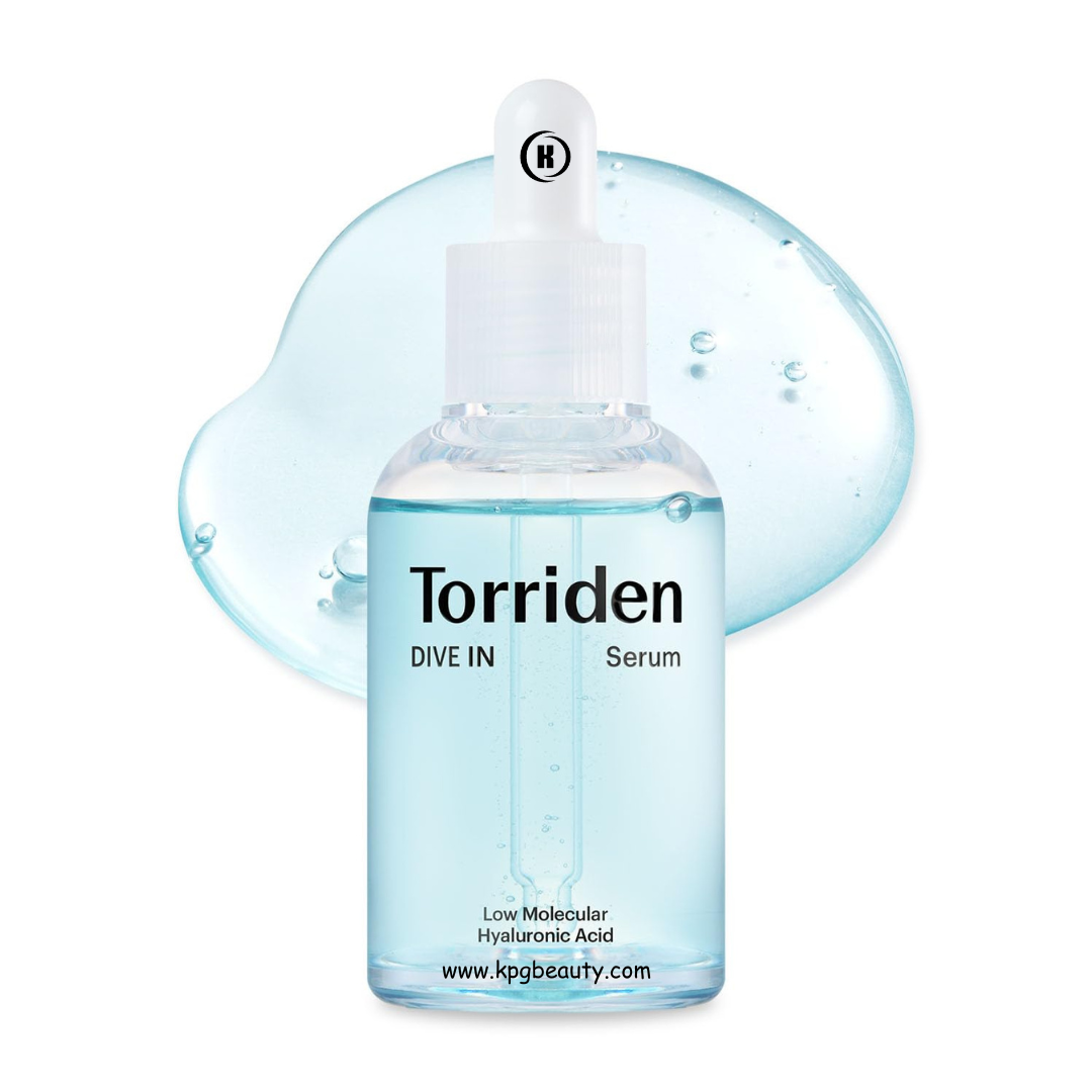 Torriden DIVE IN Hyaluronic Acid Serum 50ml (1.69 fl.oz.) | Deep Hydration to Get Glow Skin | Hyaluronic Acid, Panthenol, Allantoin | Korean Facial Serum