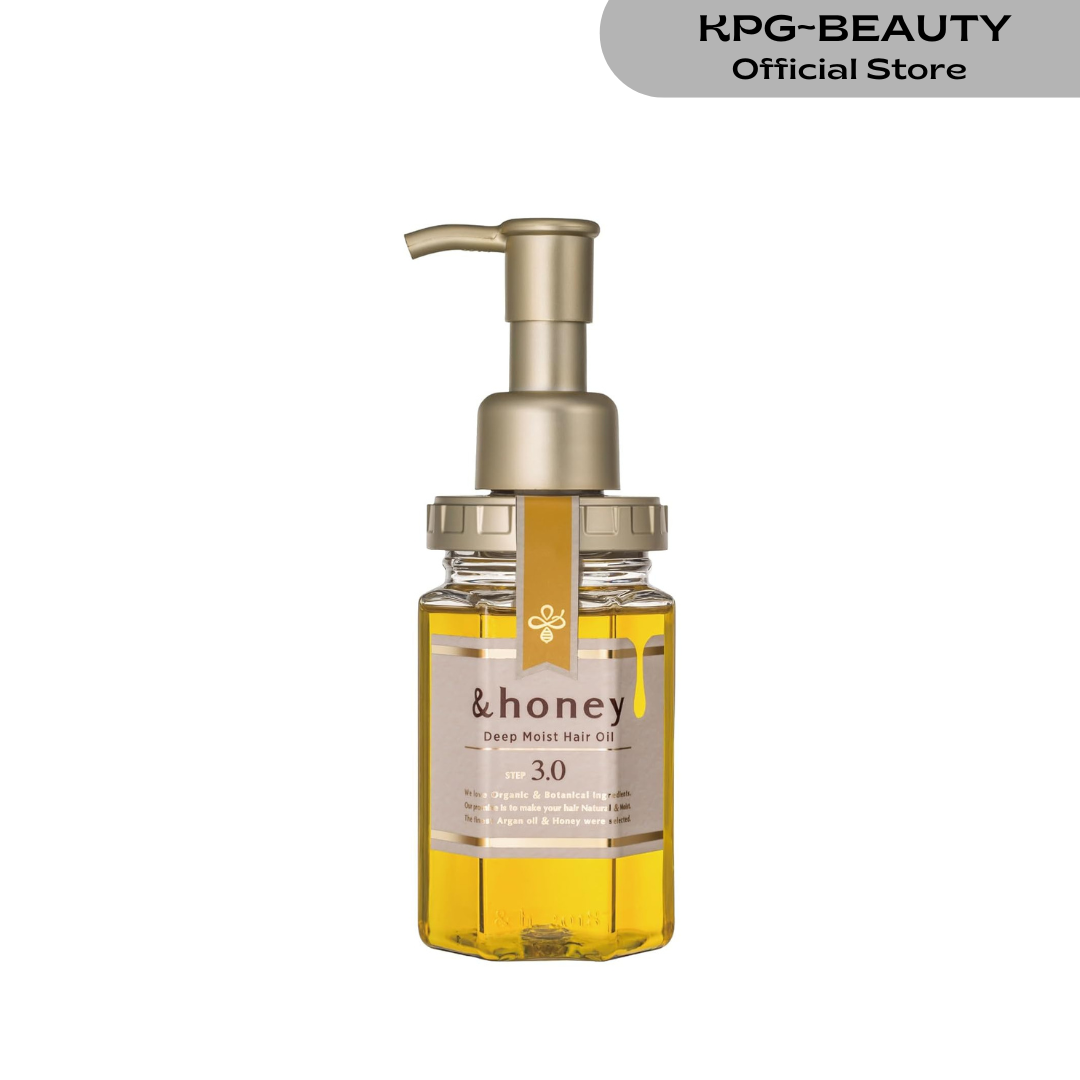 &honey Deep Moist Hair Oil 100ml KPG BEAUTY &honey