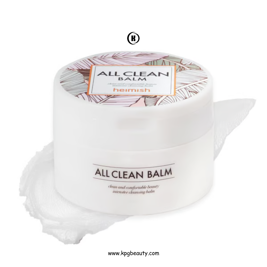 HEIMISH All Clean Balm - Cleansing Balm, Waterproof Makeup Remover, Face Cleanser, Oil Based Cleanser, Korean Skincare with Natural Aroma Oil, Vegan, For All Skin Types, 4.0fl.oz/120ml
