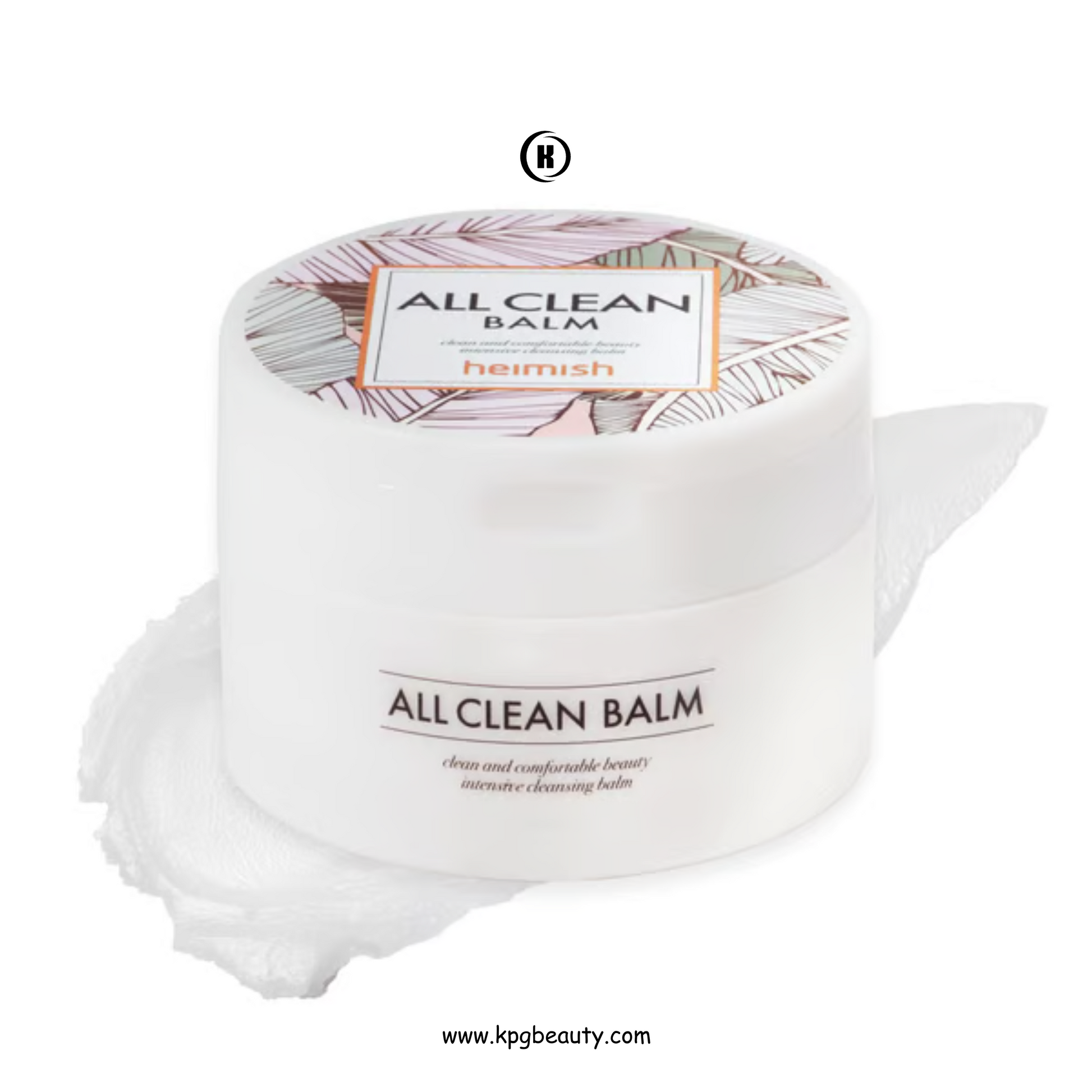 HEIMISH All Clean Balm - Cleansing Balm, Waterproof Makeup Remover, Face Cleanser, Oil Based Cleanser, Korean Skincare with Natural Aroma Oil, Vegan, For All Skin Types, 4.0fl.oz/120ml