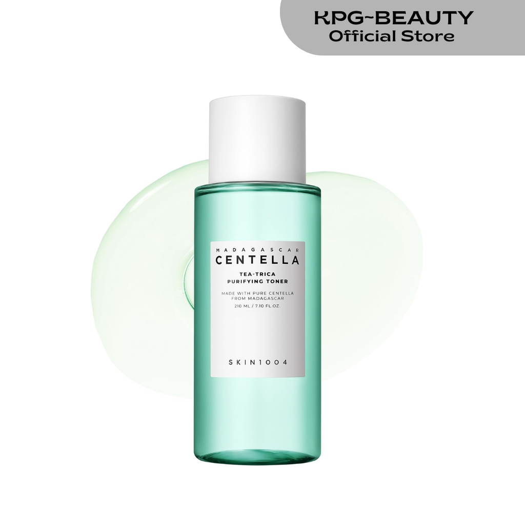SKIN1004 Tea-Trica Purifying Toner, Korean Toner with Tea Tree & BHA, Centella Toner for Oil Balance & Hydration, Lightweight Astringent for Soothing & Refreshing, Korean Skin Care, 7.10 fl.oz / 210ml SKIN1004