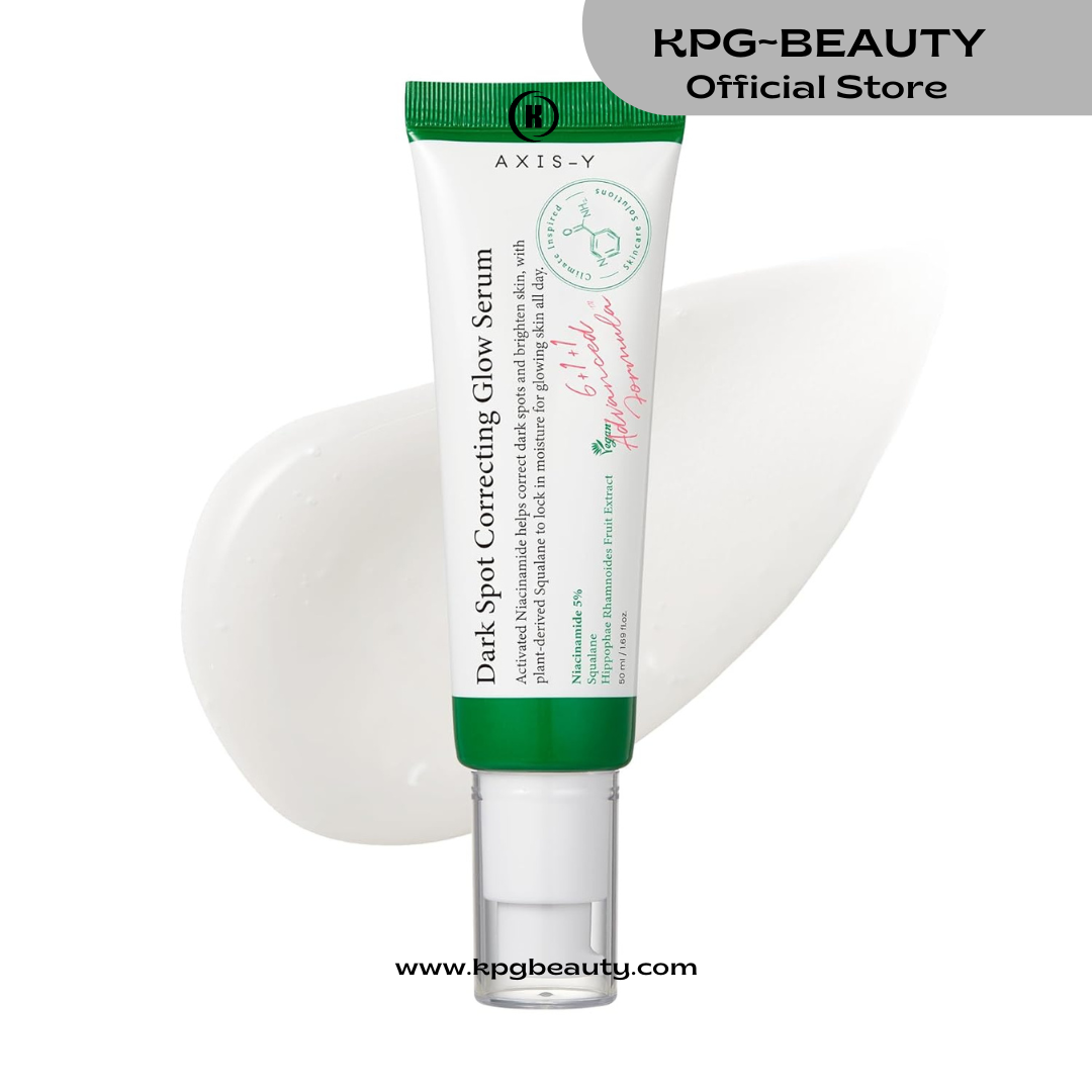 AXIS-Y Dark Spot Correcting Glow Serum - 5% Niacinamide Dark Spot Remover For Face - Vegan Korean Skin Care Niacinamide Serum for All Skin Types 50 ml