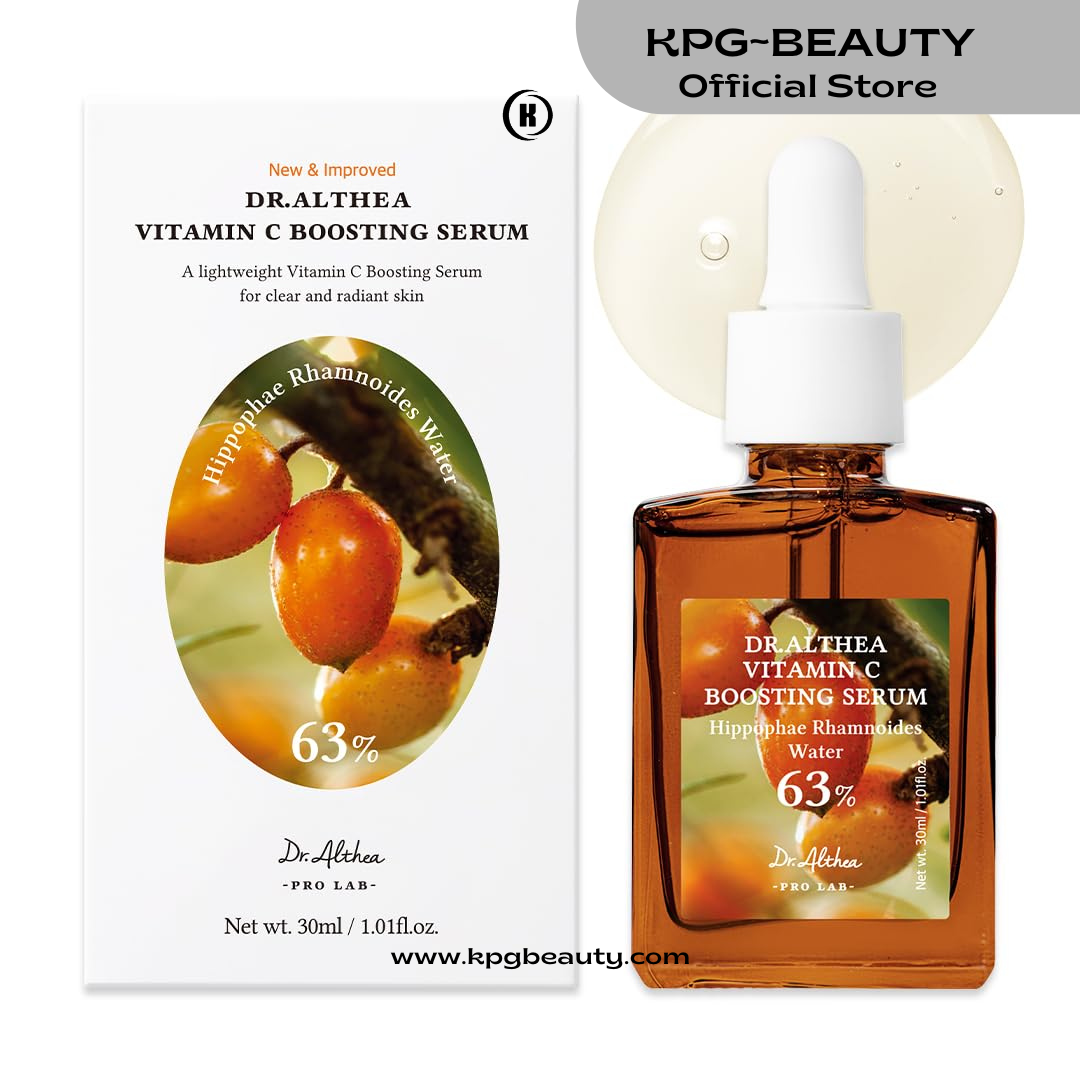 Dr.Althea Vitamin C Boosting Serum | Daily Facial Serum with TRANEXAMIC ACID for All Skin Types | Helps Remove Dark Spots & Uneven Skin Tone | Korean Vegan Skin Care (Vitamin C Boosting RENEWED) 30 ml