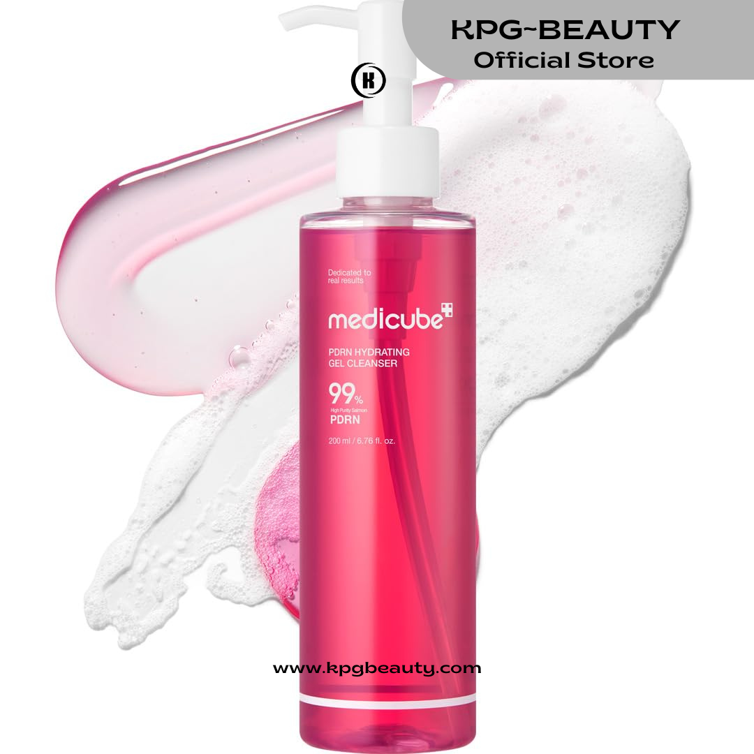 medicube PDRN Jelly to Foam Cleanser | Low pH Hydrating Daily Face Wash for All Skin Types | With PDRN, Collagen & LHA | Gentle Pore Care & Radiant, Balanced-Looking Skin | Korean Skincare | 200ml