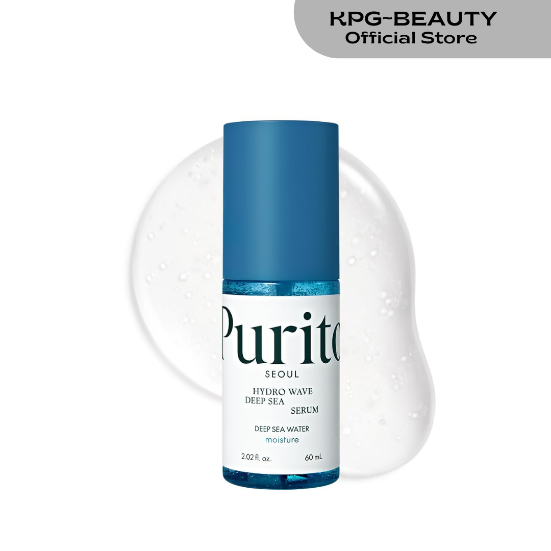 PURITO Deep Sea Serum | Deep Sea Water 66% + Marine Complex + Snow Mushirooms | Facial Serum | for Hydration, Skin Plumping | Lightweight & Non-Greasy Texture | Korean skincare, 60mL Purito Seoul