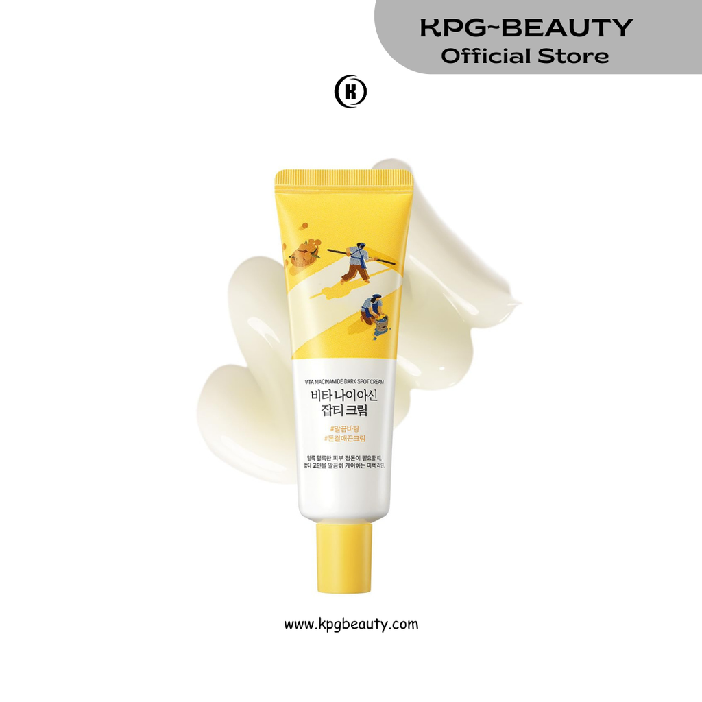 ROUND LAB Vita Niacinamide Dark Spot Cream 1.69 Fl Oz, Tone Clarity Moisturizer with Tranexamic Acid, and Vitamin Complex for Dark Spot Care, Uneven Skin Texture, and Skin Radiance, Korean Skincare Round Lab