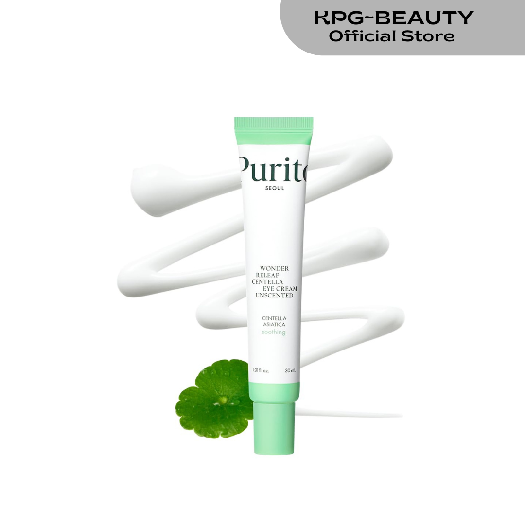 PURITO Centella Unscented Eye Cream, Korean Centella, for Sensitive Skin, Soothing, Facial Eye Cream for face, Dark Circles, Wrinkles, Puffiness, K-Beauty, Vegan & Cruelty-Free, 30ml Purito Seoul