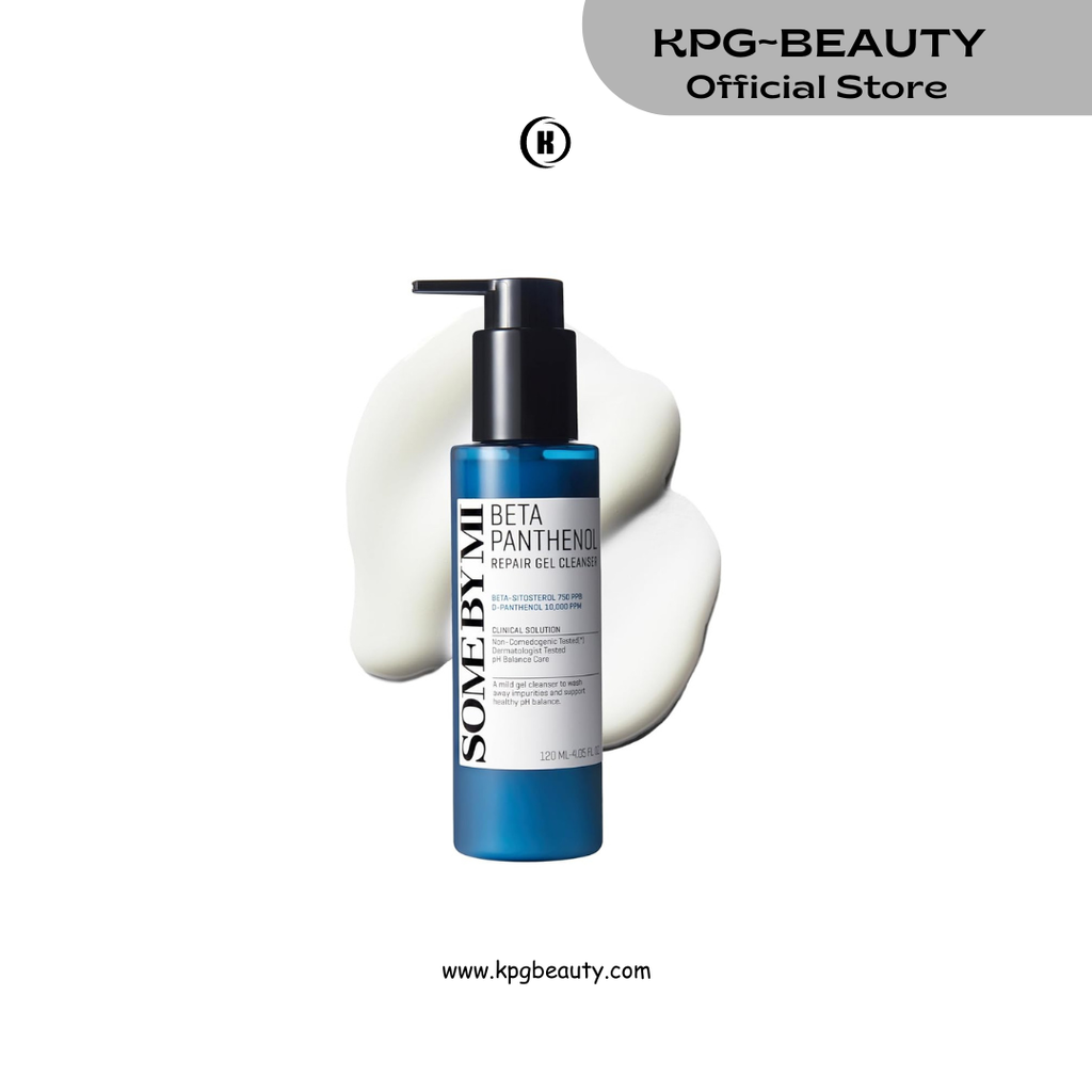 SOME BY MI - Beta-Panthenol Repair Gel Cleanser, 17 Amino Acids, pH Balancing, Moisturizing, Daily Use 120ml Some By MI