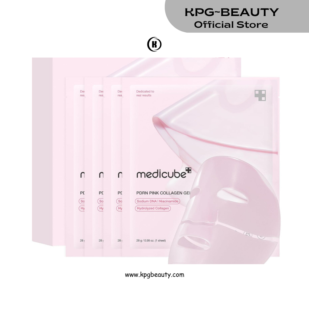 medicube Jelly Gel Mask Salmon DNA PDRN Pink Collagen Glass Glow Care KPG BEAUTY Medicube