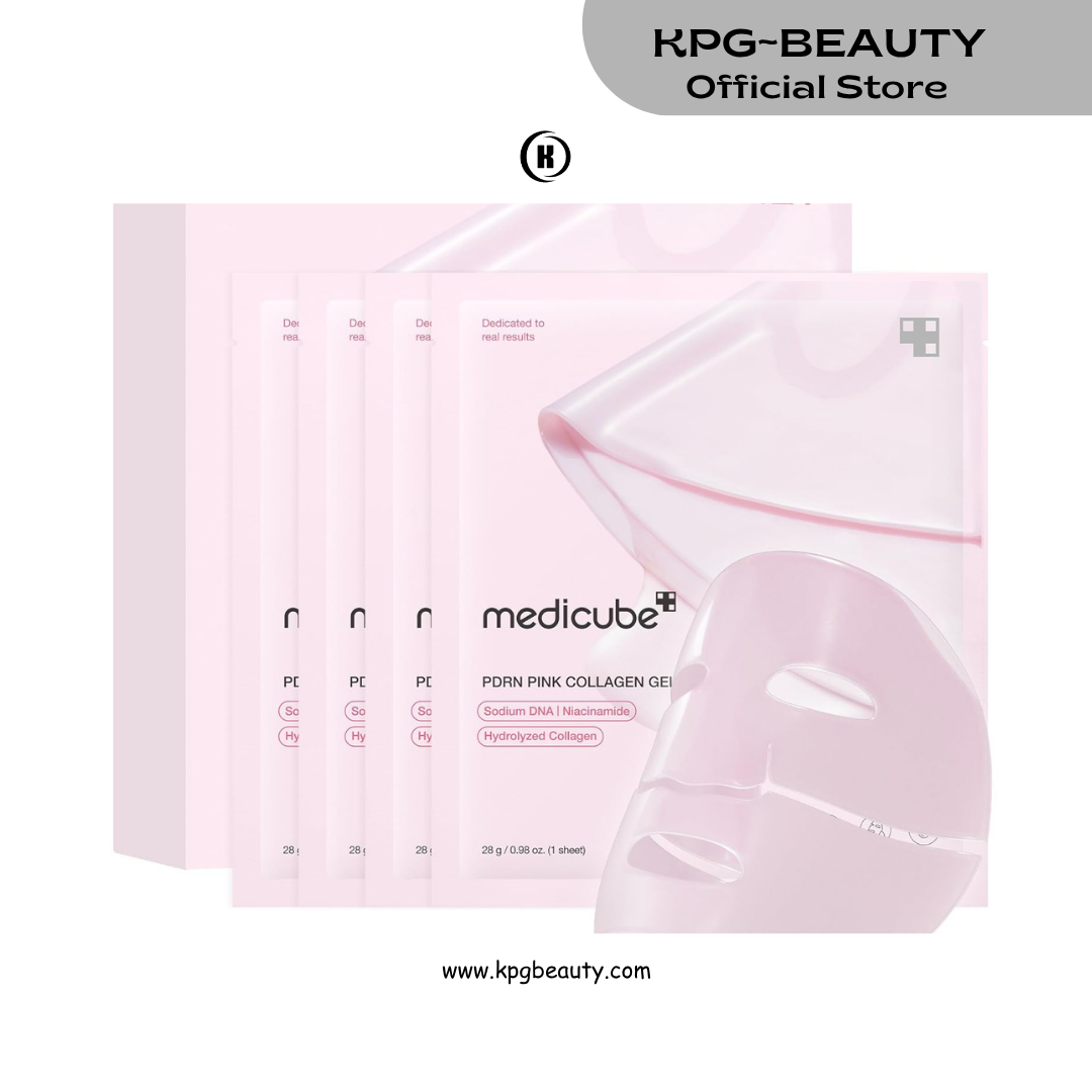 medicube Jelly Gel Mask Salmon DNA PDRN Pink Collagen Glass Glow Care KPG BEAUTY Medicube