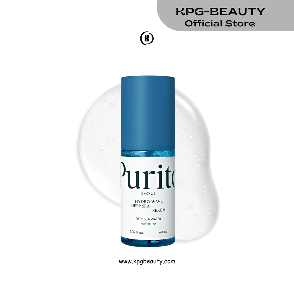 PURITO Deep Sea Serum | Deep Sea Water 66% + Marine Complex + Snow Mushirooms | Facial Serum | for Hydration, Skin Plumping | Lightweight & Non-Greasy Texture | Korean skincare, 60mL Purito Seoul