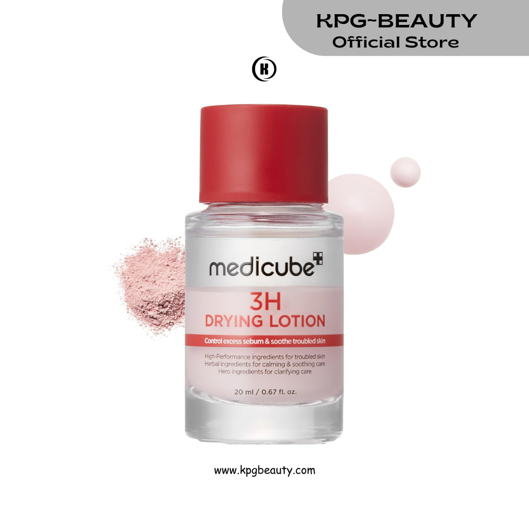 medicube 3H Overnight Drying Lotion | Targeted Spot Care for Troubled & Oily-Prone Skin | Calming & Soothing Care with Calamine, Centella & Tea Tree | Korean Skincare 20ml, 0.67 fl. oz. Medicube