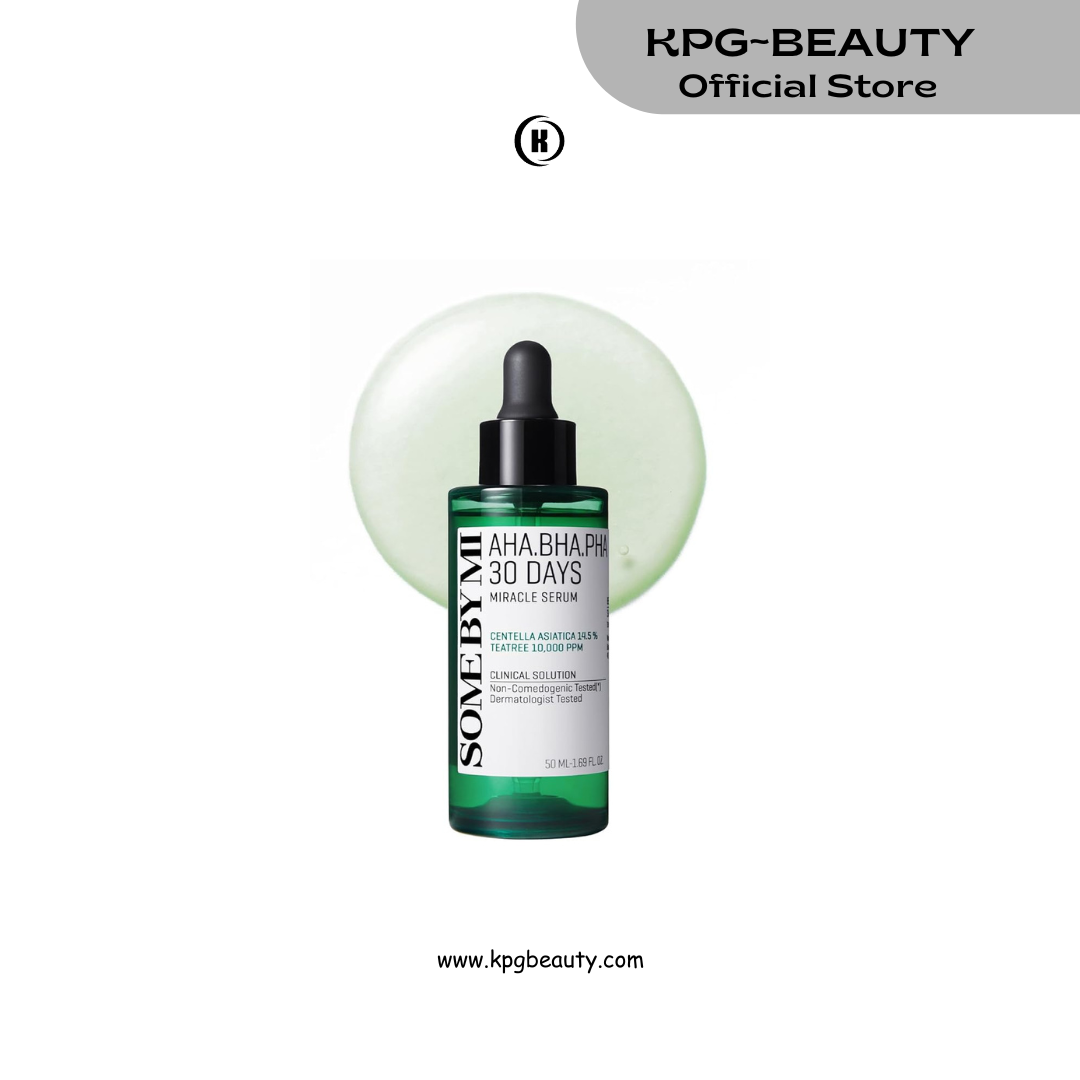 SOME BY MI AHA BHA PHA 30 Days Miracle Serum - 1.69oz, 50ml - Daily Centella Ampoule Serum with Niacinamide for Soothing, Calming and Clear Skin - Pore, Sebum and Blackhead Care - Korean Skin Care KSecret