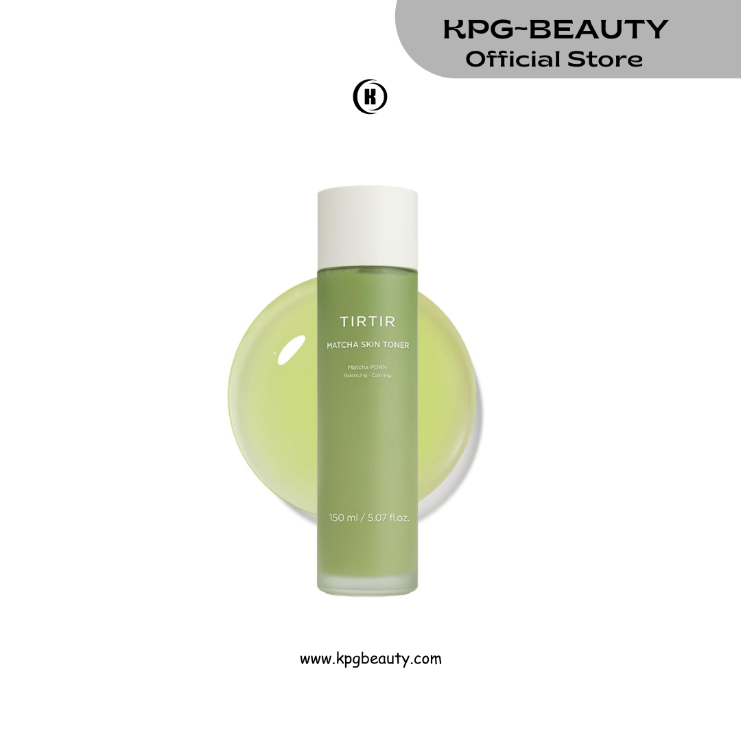 TIRTIR Matcha PDRN Skin Toner 5.07 Fl Oz | Hydrating Korean Daily Anti-Redness Skin Care Soothing Facial Toner for Sensitive Skin 150ML TIRTIR