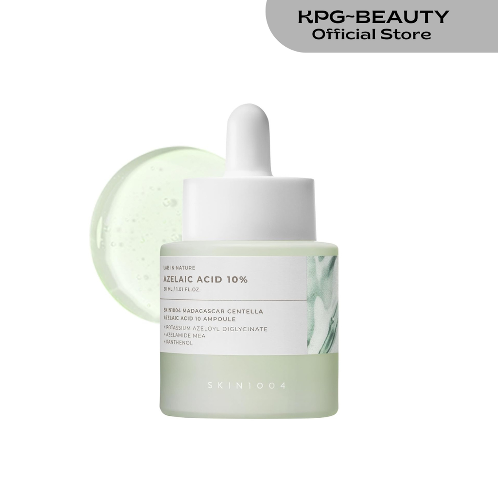 SKIN1004 Azelaic Acid 10% Ampoule, Hydrating Face Serum for Blemish-Prone & Oily Skin, Redness Soothing Serum for face, Visible Marks & Breakout Care with Centella, Korean Skin Care, 1.01 fl.oz / 30ml SKIN1004