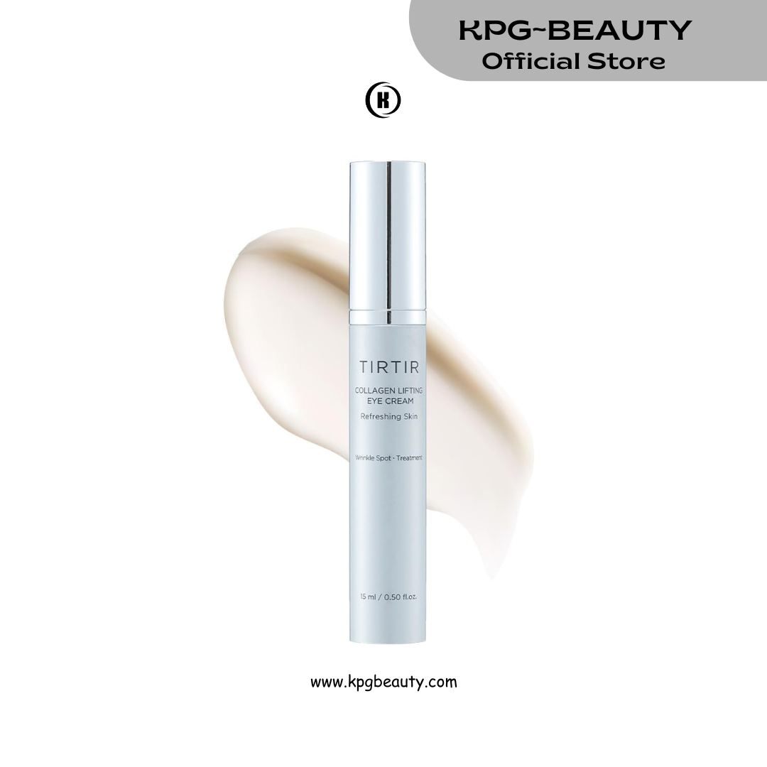 TIRTIR Collagen Lifting Eye Cream - Roller Applicator, Wrinkle Spot Treatment, Revitalizing Moisturizer,Tightening Under Eye For Wrinkles,Fine Lines, Under Eye Bags, Lift Treatment For Men & Women TIRTIR