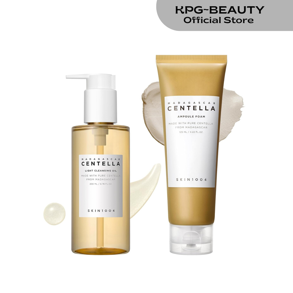 SKIN1004 Centella Double Cleansing Duo Cleansing Oil & Foam Set KPG BEAUTY SKIN1004
