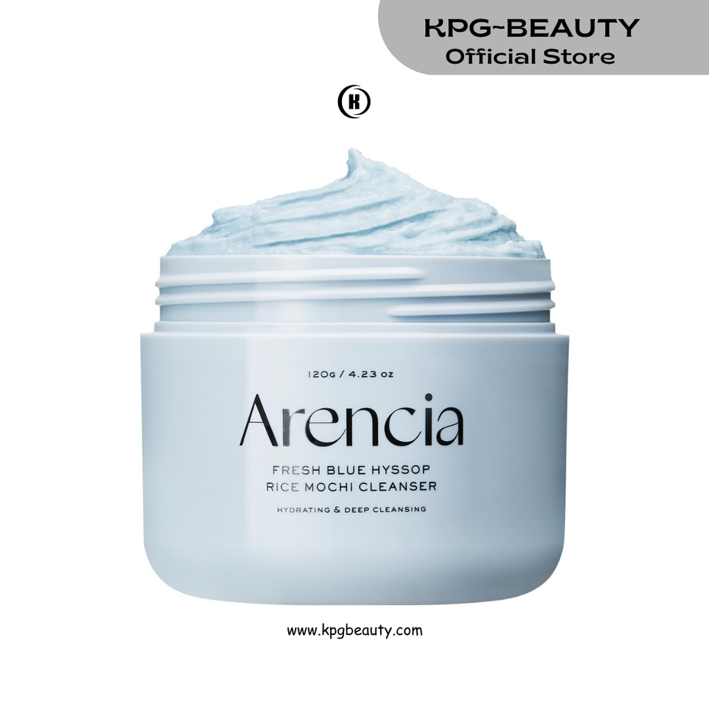 ARENCIA Hyssop Brightening & Deep-Cleansing Face Scrub & Exfoliator - for All Skin Types, Acne-Prone Skin & Blackheads Arencia