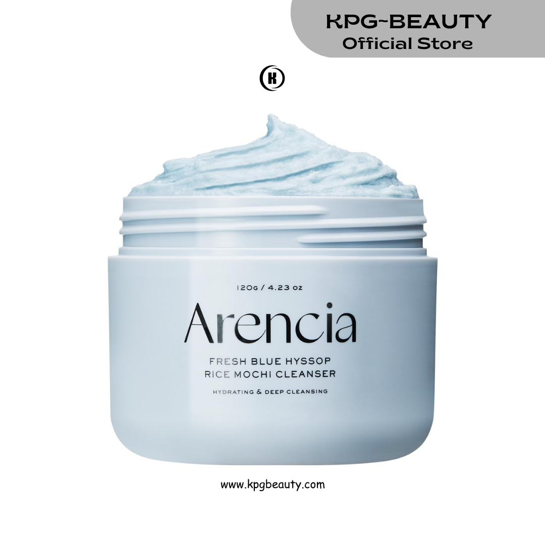 ARENCIA Hyssop Brightening & Deep-Cleansing Face Scrub & Exfoliator - for All Skin Types, Acne-Prone Skin & Blackheads Arencia