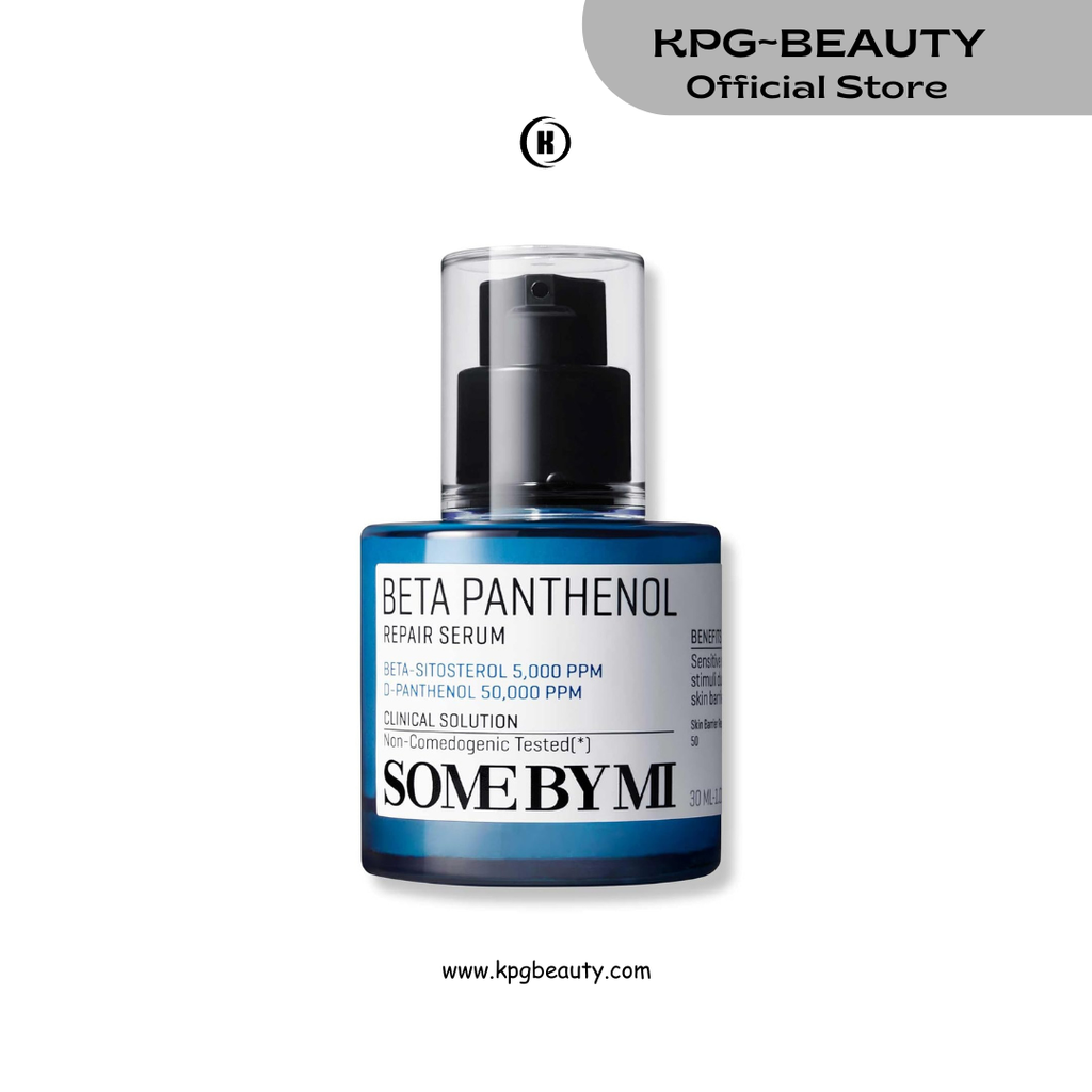 SOME BY MI Beta-Panthenol Repair Serum – 1.01oz, 30ml – Korean Hydrating Hyaluronic Acid Serum for Face – Daily Barrier Repair & Soothing Formula with Beta-Sitosterol & Panthenol – Korean Skin Care Some By MI