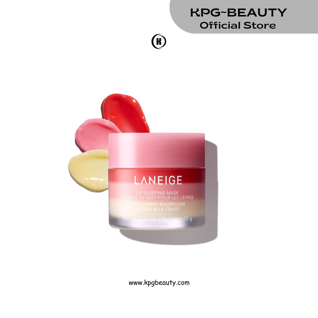 LANEIGE Lip Sleeping Mask 20gm: Nourish, Hydrate, Vitamin C, Murumuru & Shea Butter, Antioxidants, Flaky, Dry Lips LANEIGE