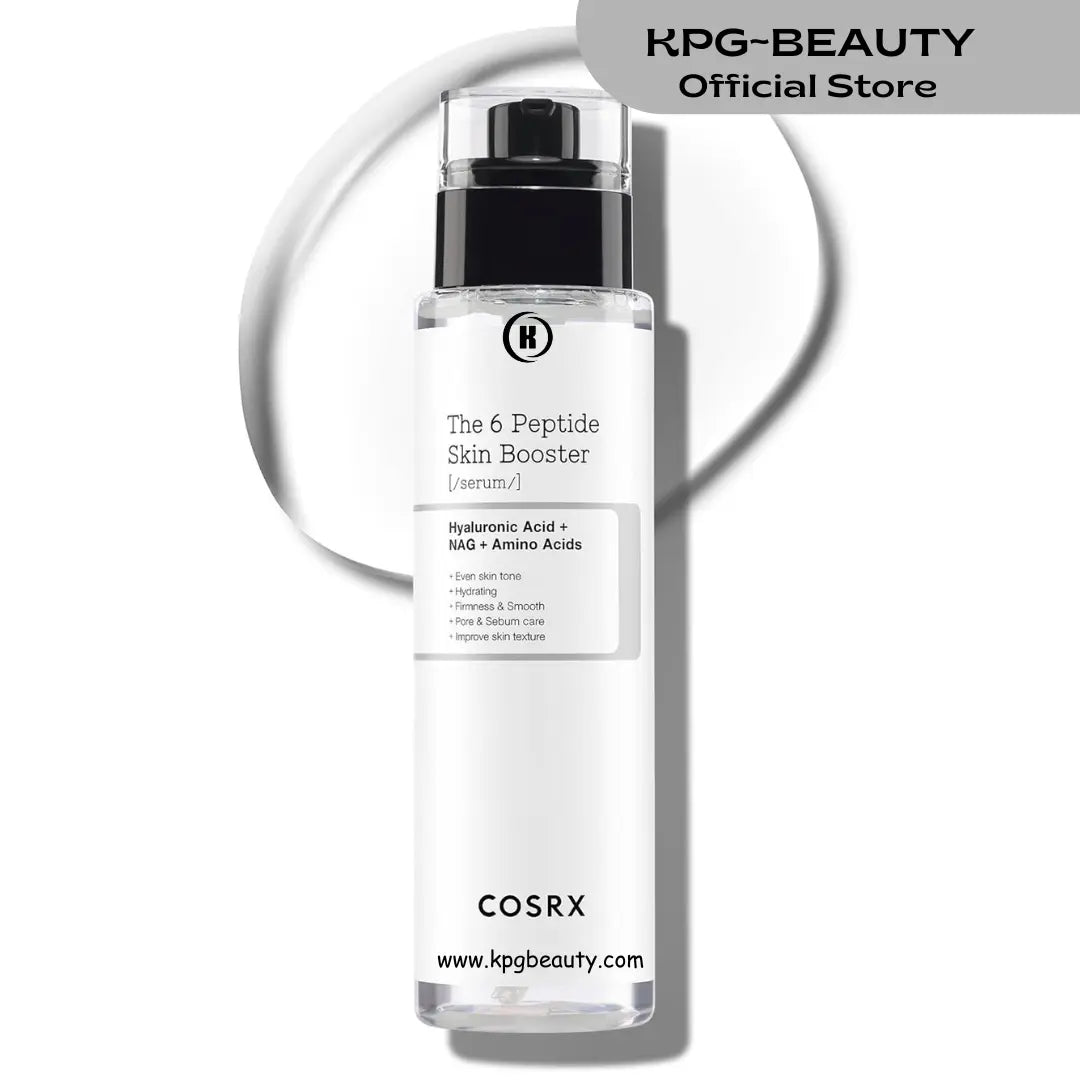 COSRX 6X Peptide Collagen Booster Toner Serum with Copper Peptides, Niacinamide , Korean Skin Care, 150mL/5.07 Fl.Oz KPG BEAUTY COSRX