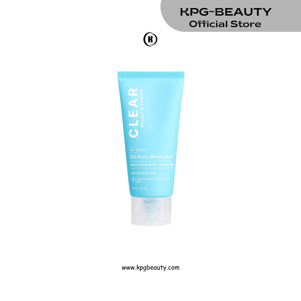 Paula's Choice CLEAR Oil-Free Face Moisturizer, Lightweight Facial Cream for Acne-Prone Skin, Hyaluronic Acid, Pore-Minimizing Niacinamide, Soothing Antioxidants, Calms Redness, Fragrance- Free Paula’s Choice