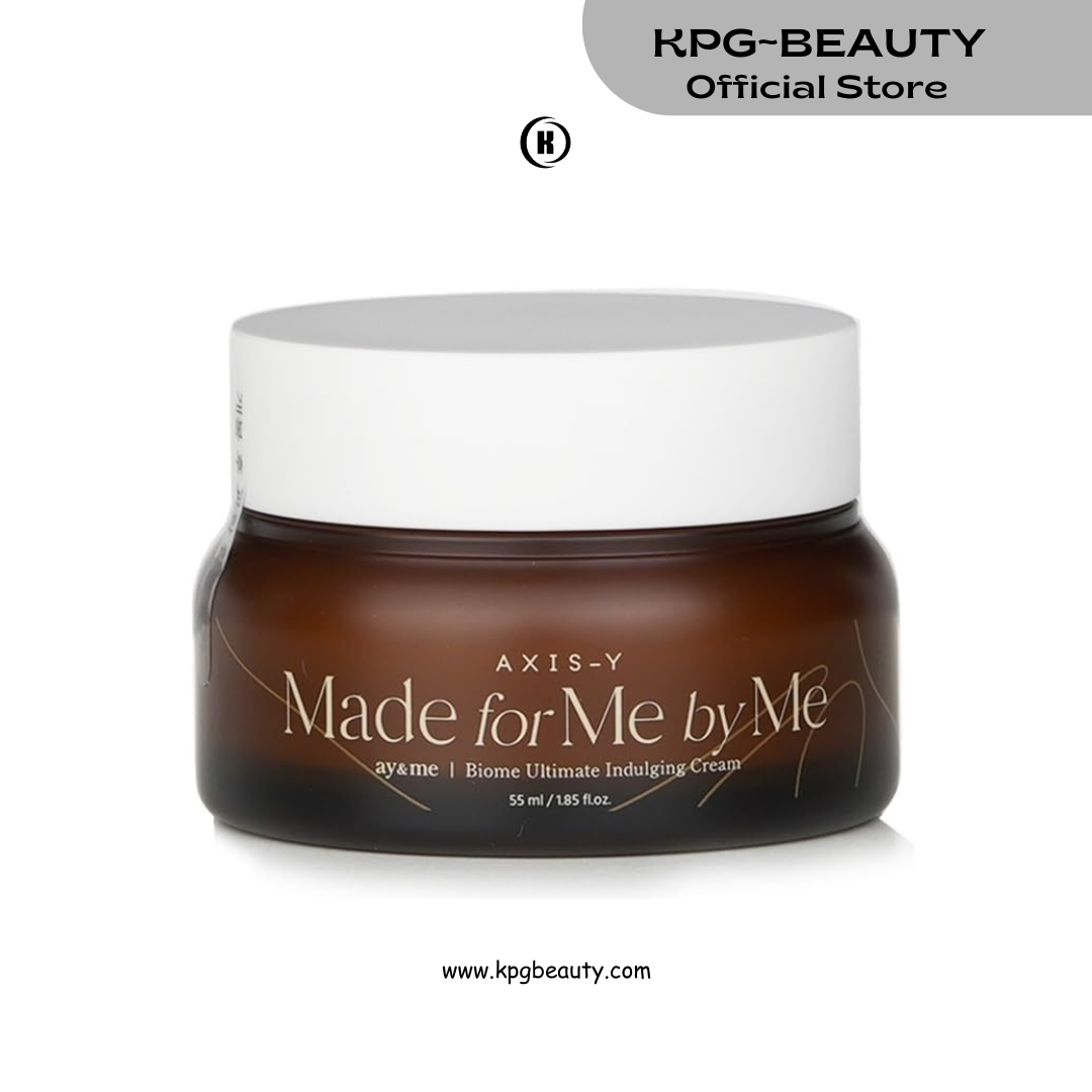 AXIS-Y Biome Ultimate Indulging Cream - Mugwort Ceramide Advanced Skin Barrier Repair & Face Firming - Korean Skincare Facial Moisturizer Face Cream for All Skin Types (1.85 fl. oz.) AXIS-Y