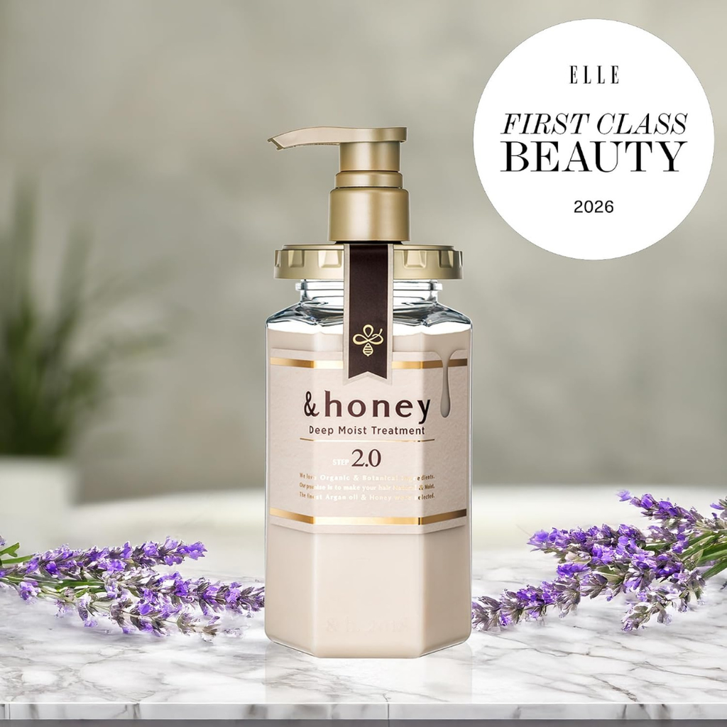&honey Deep Moist Shampoo & Conditioner Set 440ml + 450g KPG BEAUTY &honey