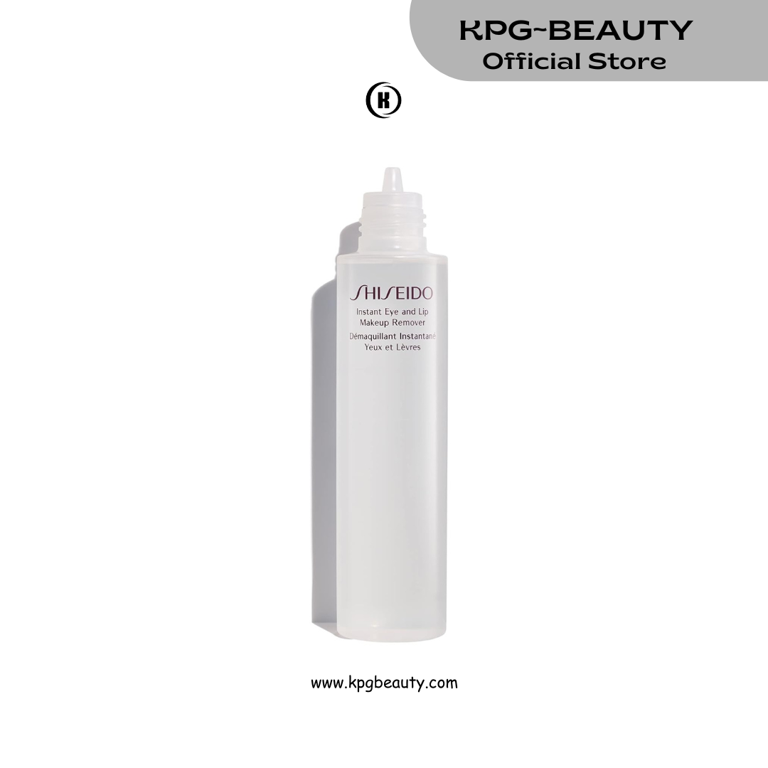 Shiseido Instant Eye & Lip Makeup Remover - 125 mL - Gentle, Dual-Phase Formula - Dissolves Waterproof & Long-Wearing Makeup Shiseido