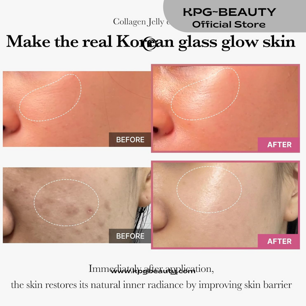 Medicube Collagen Jelly Cream- Niacinamide & Freeze-Dried Hydrolyzed Collagen-Boosts skin barrier hydration & gives 24h Glow & Firmer looking skin | No artificial color, Korean skincare 110 ml