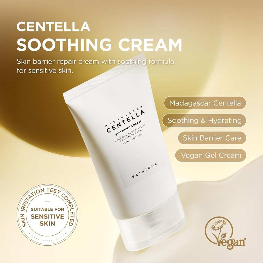 SKIN1004 Madagascar Centella Soothing Cream 75ml KPG BEAUTY SKIN1004
