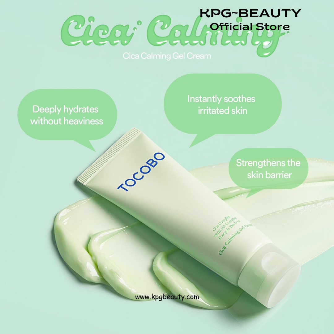 TOCOBO KOREAN SKINCARE CICA CALMING GEL CREAM 75ml Tocobo