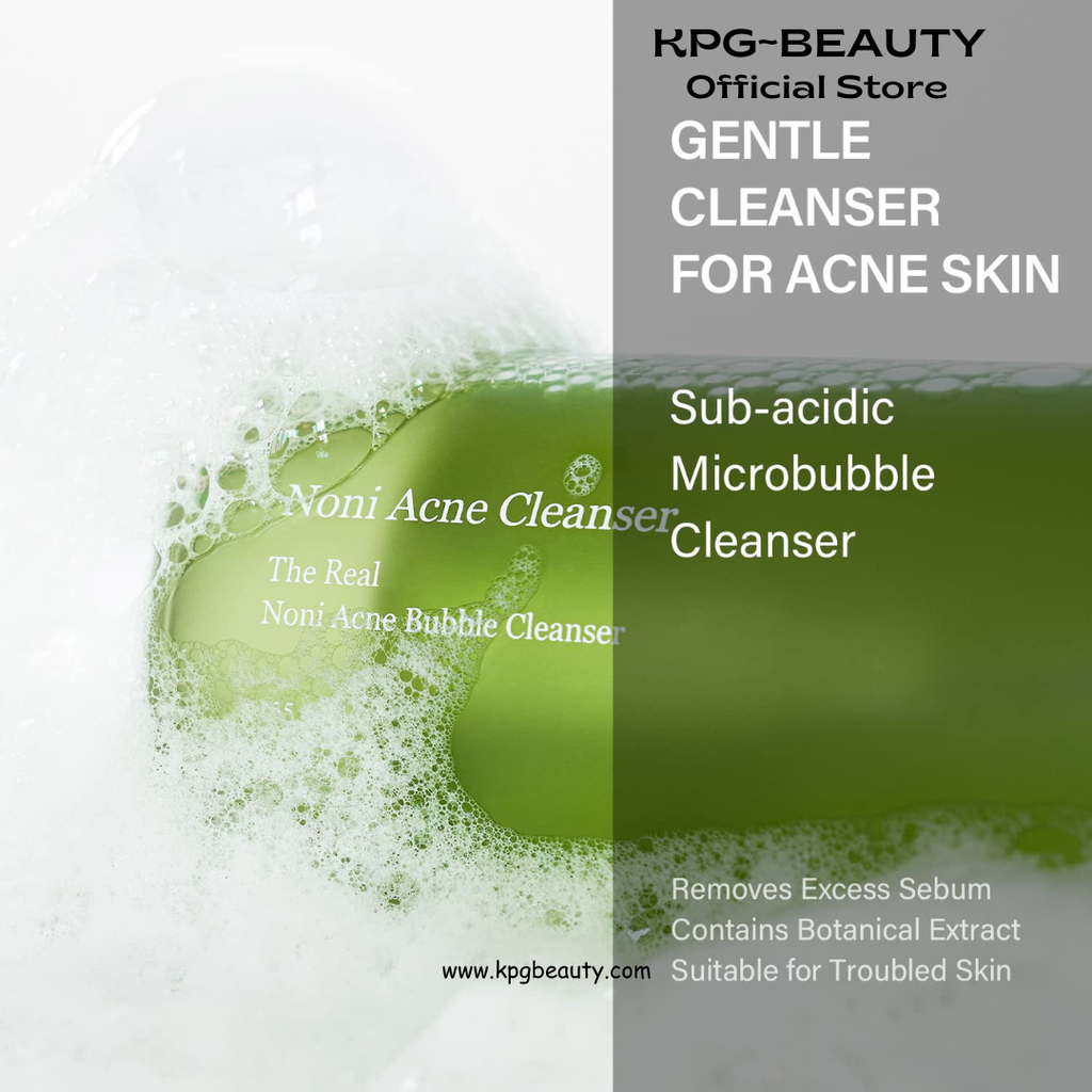 celimax Noni Bubble Cleanser | Mild Formula Face Wash for Sensitive to Oily Dry Combination Skin Calming, Soothing, Exfoliating, 155ml Celimax