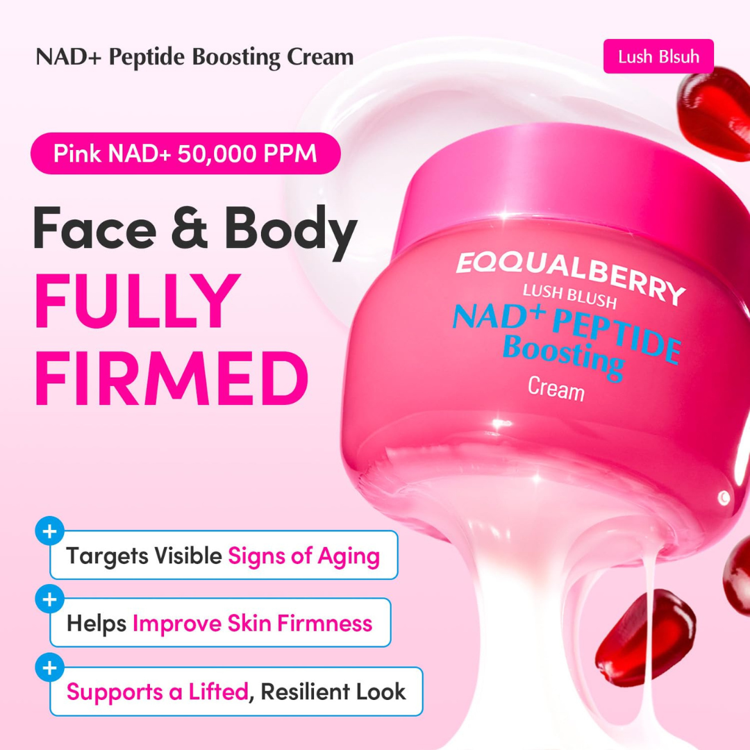 EQQUALBERRY NAD+ Peptide Boosting Cream 50ml KPG BEAUTY EQQUALBERRY