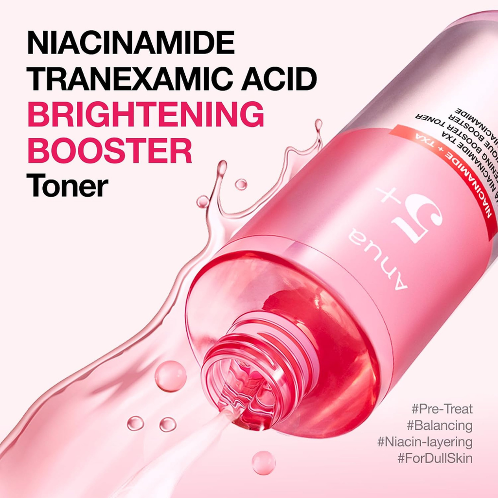 ANUA Niacinamide Tranexamic Acid Brightening Booster Toner 250ml KPG BEAUTY Anua