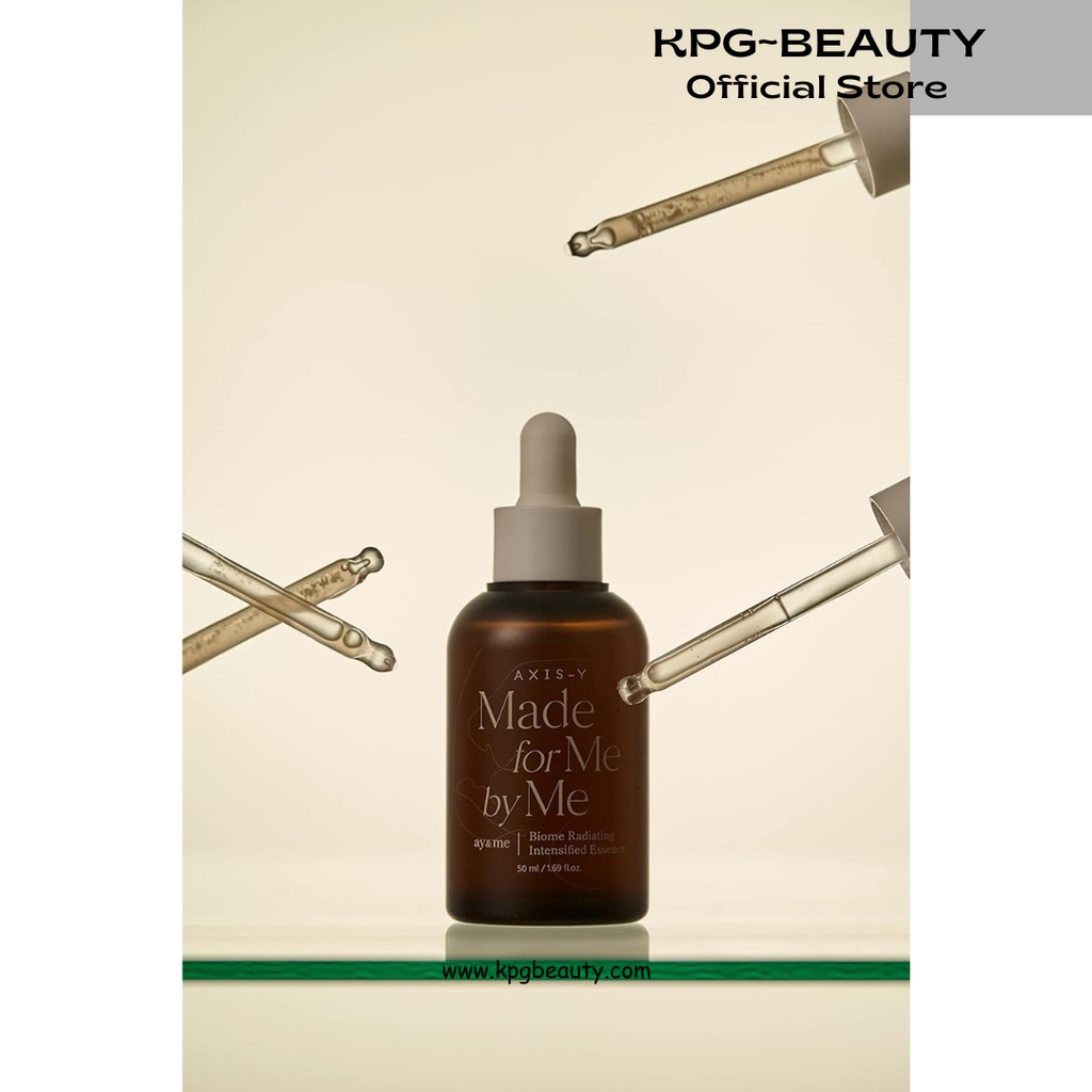 AXIS-Y Biome Radiating Intensified Essence with 5 Probiotics Complex, Mugwort & Centella Asiatica - Soothing, Moisturizing, Hydrating Facial Serum for Glass Skin - Korean Skincare (1.69 fl. oz.) AXIS-Y