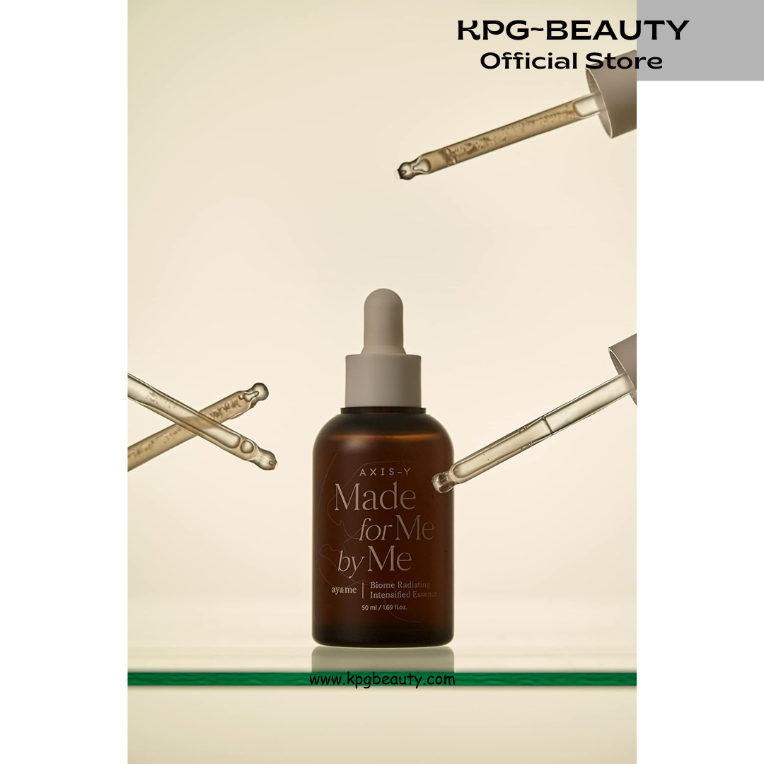 AXIS-Y Biome Radiating Intensified Essence with 5 Probiotics Complex, Mugwort & Centella Asiatica - Soothing, Moisturizing, Hydrating Facial Serum for Glass Skin - Korean Skincare (1.69 fl. oz.) AXIS-Y