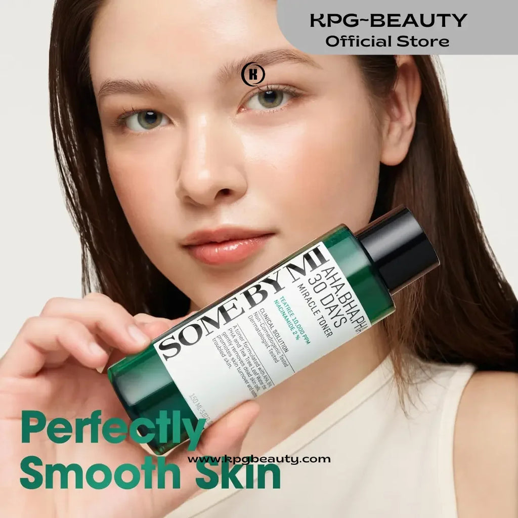 SOME BY MI AHA BHA PHA 30 Days Miracle Toner – 5.07oz, 150ml –Control with 2% Niacinamide – Korean Skin Care - KPGBEAUTY