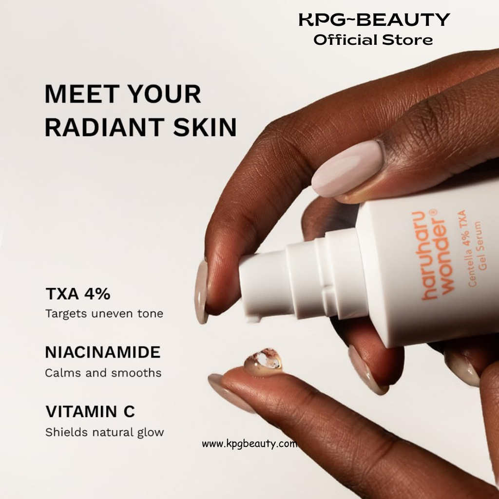 haruharu wonder 4% TXA Gel Serum, Niacinamide, Tranexamic Acid, Vitamin C & Centella, Korean Skincare, 30ML HARUHARU WONDER