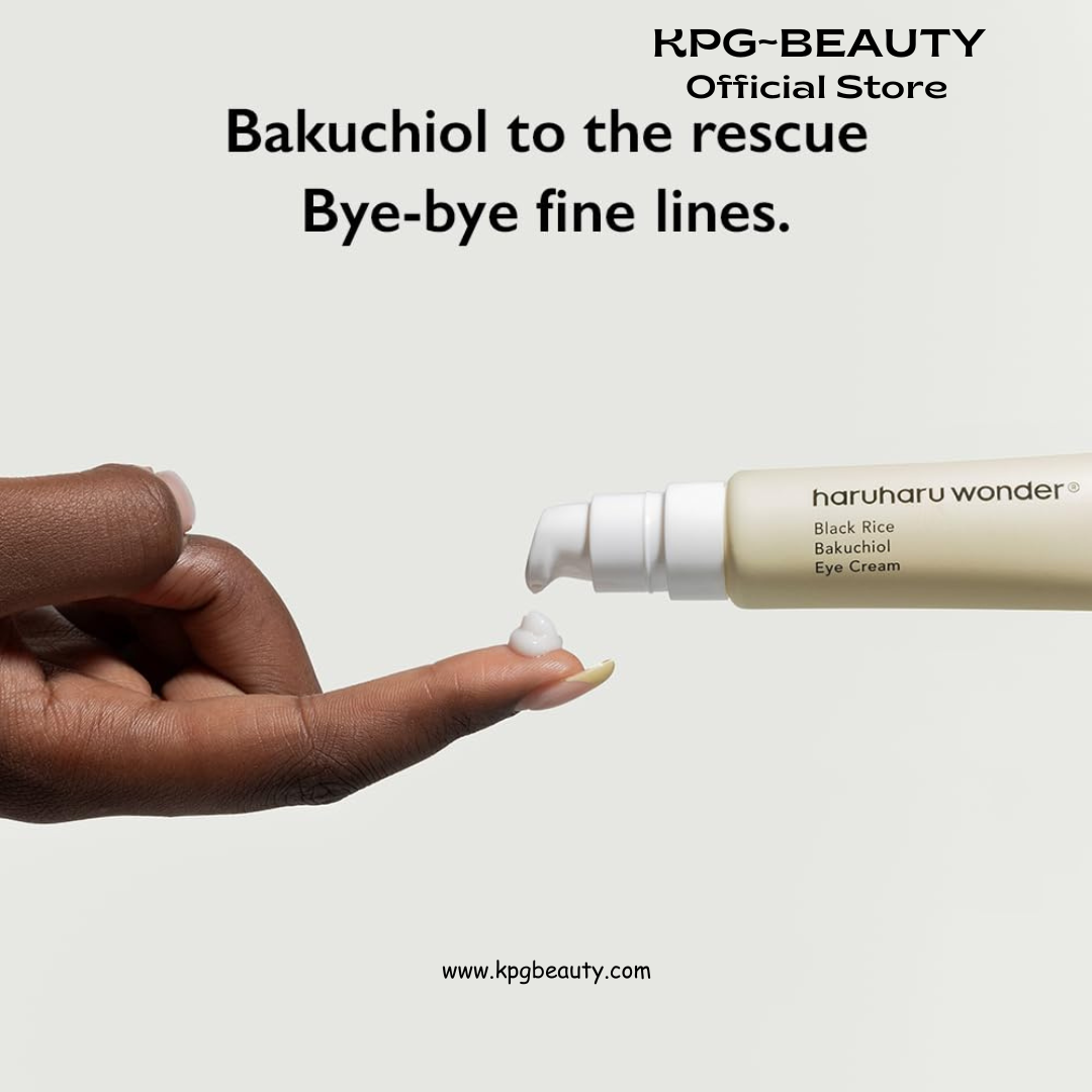 Haruharu Wonder Black Rice Bakuchiol Eye Cream 20ml | Anti-Aging, Wrinkle Care, Natural Retinol Alternative | Cruelty Free, EWG-Green HARUHARU WONDER