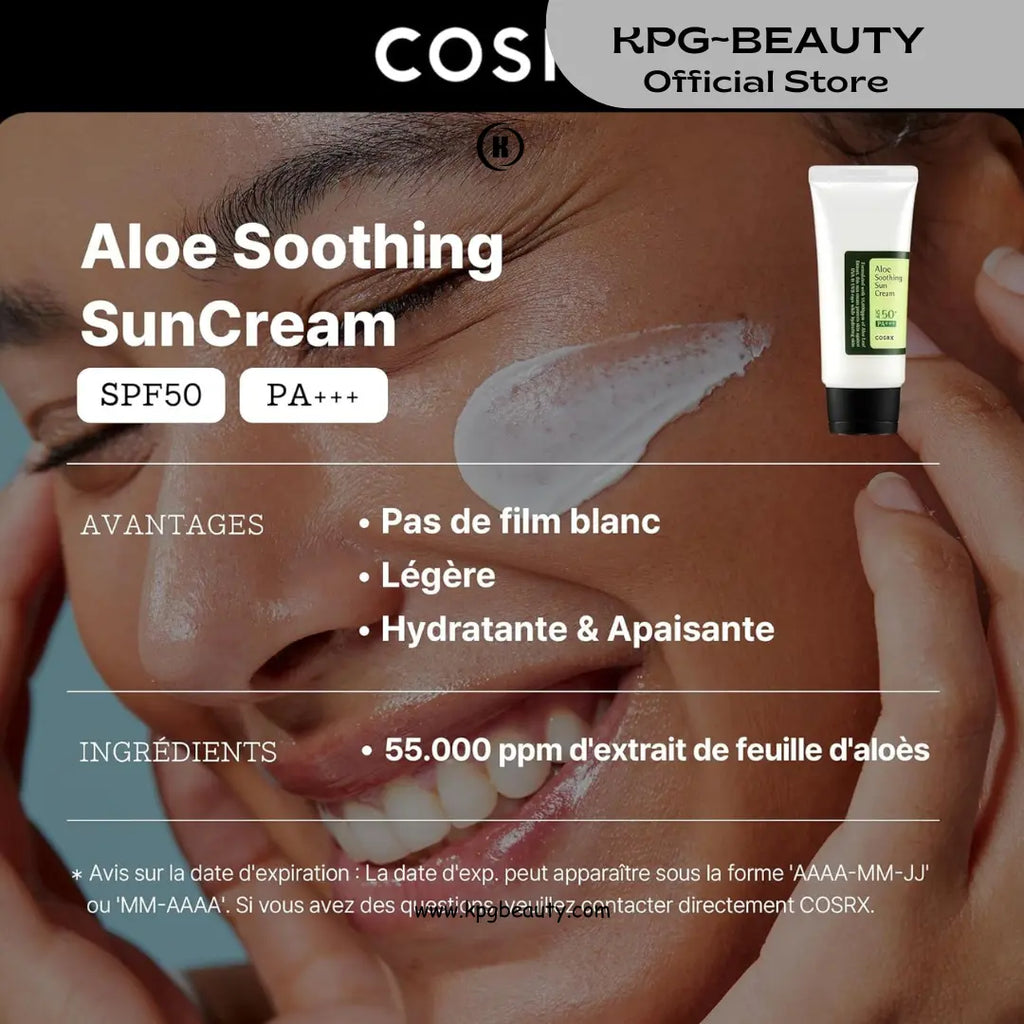 COSRX All Skin Aloe Soothing Sun Cream SPF50 PA+++ 50 ML COSRX