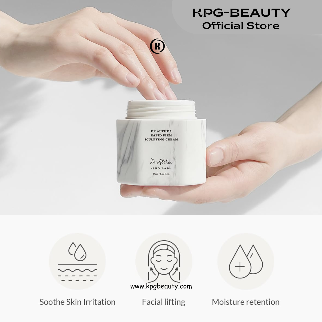 Dr.Althea Rapid Firm Sculpting Cream | Repair Cream to Help With Skin Wrinkles | Radiance and Glass Skin | Vegan Korean Skin Care | 45 ML