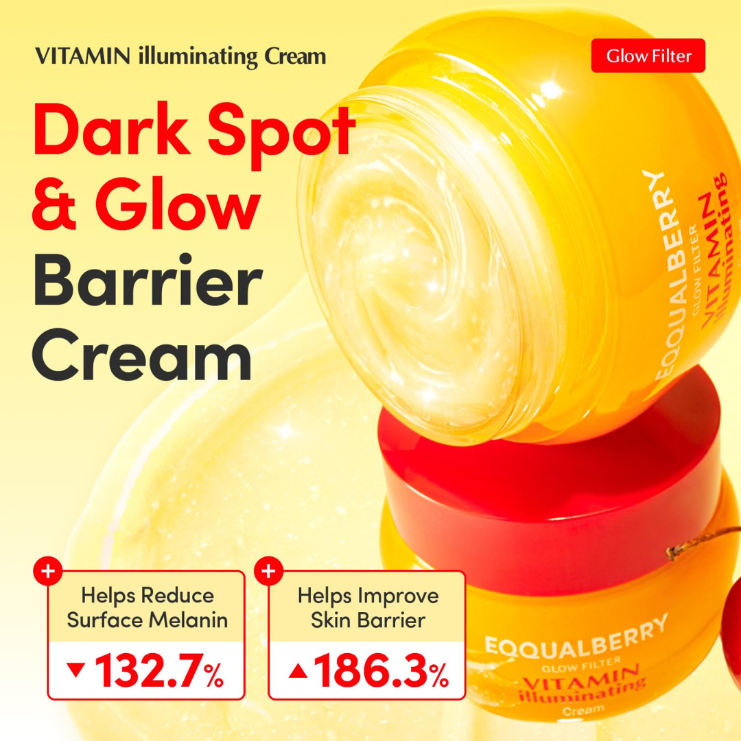 EQQUALBERRY Vitamin Illuminating Cream 50ml KPG BEAUTY EQQUALBERRY